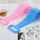 Силіконова щітка, що очищає мочалка - Silicone bath towel масажна для душу і ванни