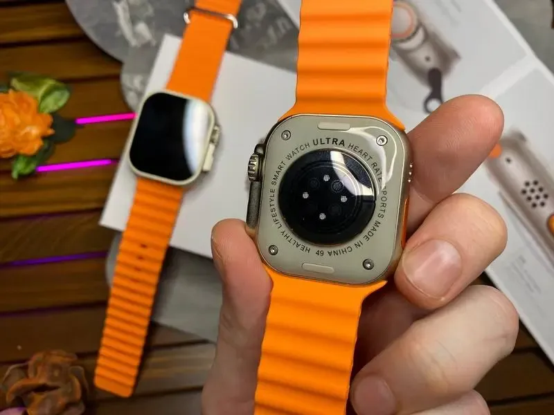 Смарт годинник L8 Ultra Max 49 mm 1:1 Apple Watch! AMOLED.Преміум якість. Є гвинти та фіксатор ремінця