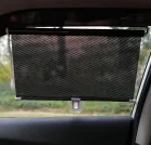 Сонцезахисна шторка на коліщатках для автомобіля 40*60 cm