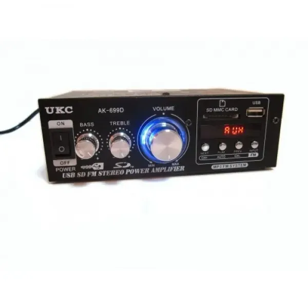 Стерео підсилювач UKC AK-699D з USB, SD, FM