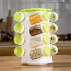 Стійка для зберігання спецій spice rack sixteen in one, набір для спецій 16 в 1