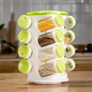 Стійка для зберігання спецій spice rack sixteen in one, набір для спецій 16 в 1