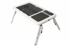 Стіл-підставка для ноутбука E-Table з охолодженням та регулюванням нахилу та висоти