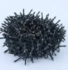 Світлодіодна Гірлянда нитка 101 led Біла (чорний дріт)