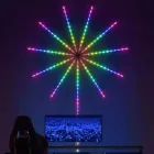 Світлодіодна RGB стрічка Феєрверк з пультом та Bluetooth від USB, 5V 213 LED