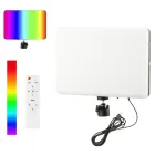 Світлодіодна прямокутна LED-лампа різнобарвна RGB PM26 з пультом
