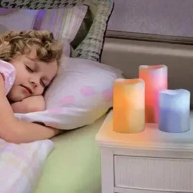 Світлодіодні свічки з пультом керування Luma Candles Люма Кендлес (electronic candle)