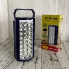 Ліхтар переносний світлодіодний з повербанком ALFARID (Almina) , вбудований акумулятор DL-2424 30000 MAH, 24 LED, ЗУ 220V