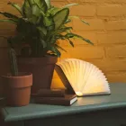 Світильник-книга, нічник книжка VHG Foldable Book Lamp Brown