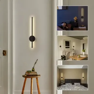 Світильник настінний 60 см Strip light HA-125 Чорний