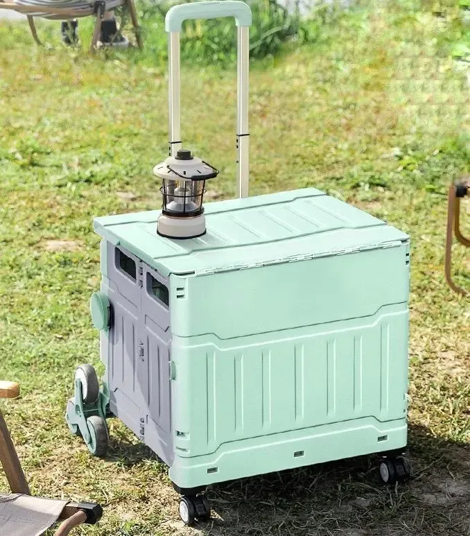 Візок з ручкою,складний кошик, 8 коліс YN8823