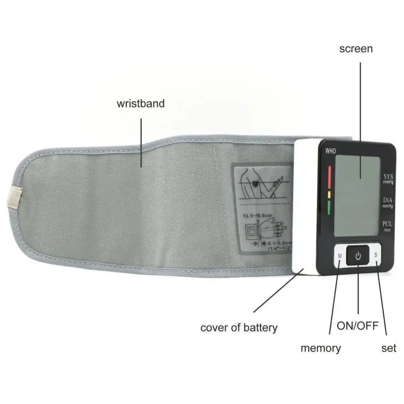 Тонометр на зап'ястя ZOSS із мовним супроводом