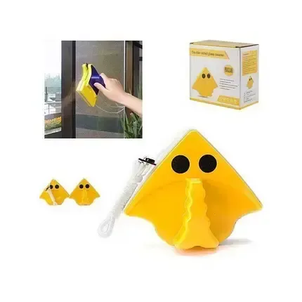 Кутова магнітна щітка для миття вікон скляних дверей OEM з двох боків 3-8мм