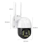Поворотна Погодозахисна Сонячна Камера Безпеки SMAR 4G SOLAR CAM 1536P