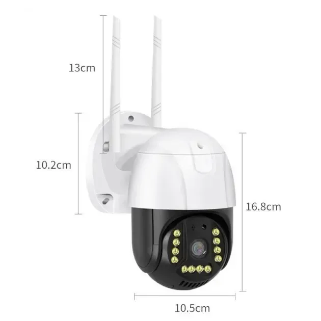 Поворотна Погодозахисна Сонячна Камера Безпеки SMAR 4G SOLAR CAM 1536P