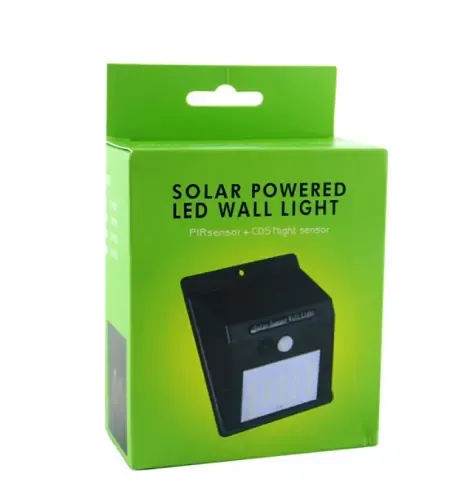 Вуличний ліхтар із датчиком руху на сонячній батареї BL-609 20SMD