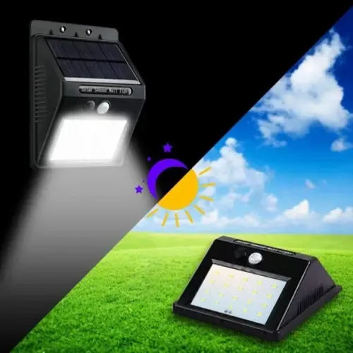 Вуличний ліхтар із датчиком руху на сонячній батареї BL-609 20SMD