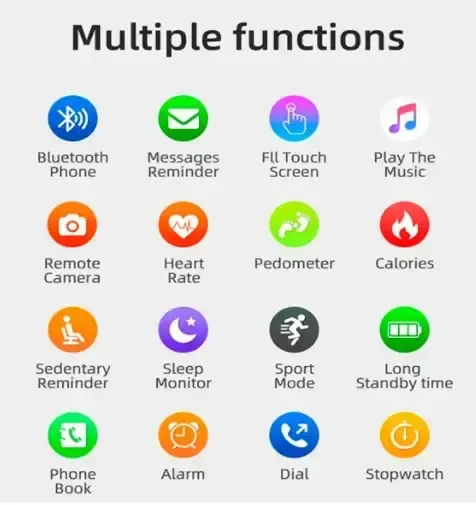 Розумний наручний годинник з Bluetooth 4.0 Smart Watch X8