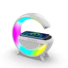 Розумний світильник/Нічник з бездротовою зарядкою для телефону/Bluetooth-колонка