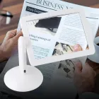 Збільшувальна настільна лупа Brighter Viewer Універсальна Led з підсвічуванням на штатив-підставці