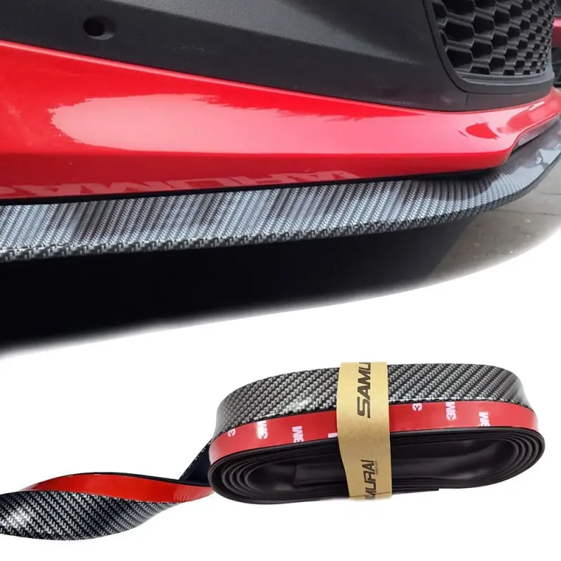 Універсальна гумова губа на бампер Samurai (молдинг на передній бампер на його нижню частину)