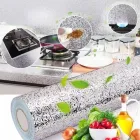 Універсальна самоклеюча нано-плівка для кухні (Алюмінієва фольга-стікер) подарує нове життя Вашій кухні! 3.5м