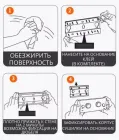 Мотузка для білизни, складна настінна сушарка для білизни
