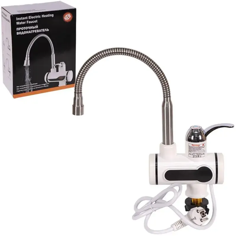 Проточний водонагрівач з гнучким краном RX-001-1