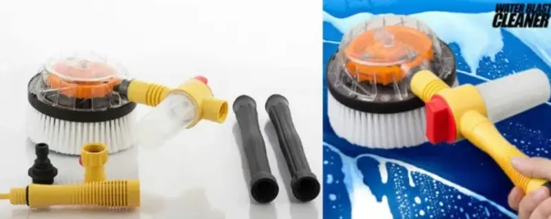 Щітка-насадка для шланга, що обертається, насадки Cleaner Roto Brush Щітка з насадкою для шланга