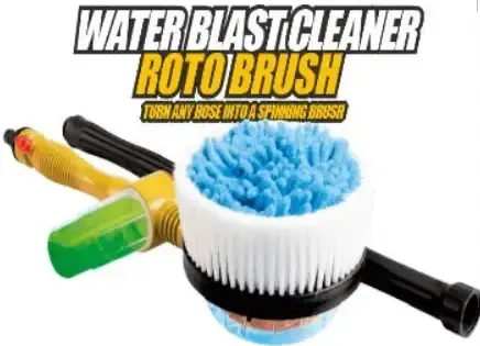 Щітка-насадка для шланга, що обертається, насадки Cleaner Roto Brush Щітка з насадкою для шланга
