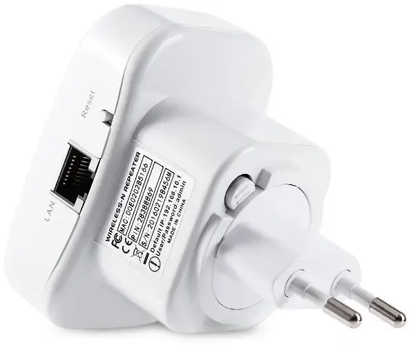 WIFI REPEATER Dynamode Підсилювач сигналу, репітер. ретранслятор 300Mb Білий