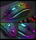 Ігровий комплект клавіатура та миша навушники килимок 4в1 Linmoni TF-400 Kit з RGB підсвічуванням для геймерів