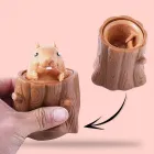 Іграшка антистрес Pop It Фуфлік - білка, що вистрибує