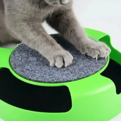 Інтерактивна іграшка для котів із кігтеточкою Catch The Mouse