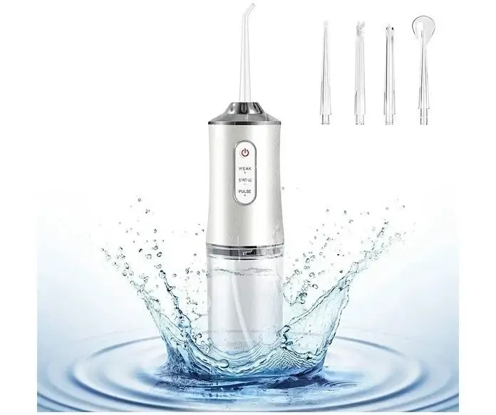 Іригатор портативний Oral Irrigator 3 режими роботи, 2 насадки