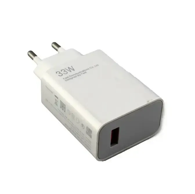 Зарядний пристрій Adapter 9168 USB з кабелем Type-C 33W White