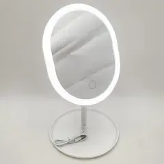 Дзеркало з Led підсвічуванням  овальне косметичне для макіяжу.