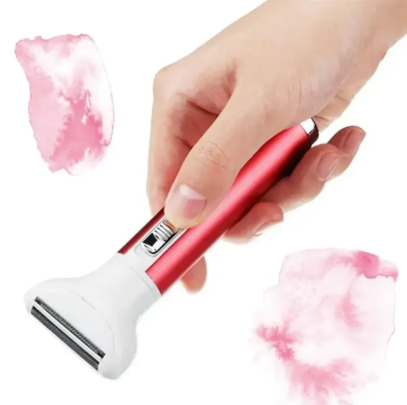 Жіночий набір для видалення волосся Life 5 в 1 Portable Mini Shaver XD-3011 (тример, епілятор, бритва)